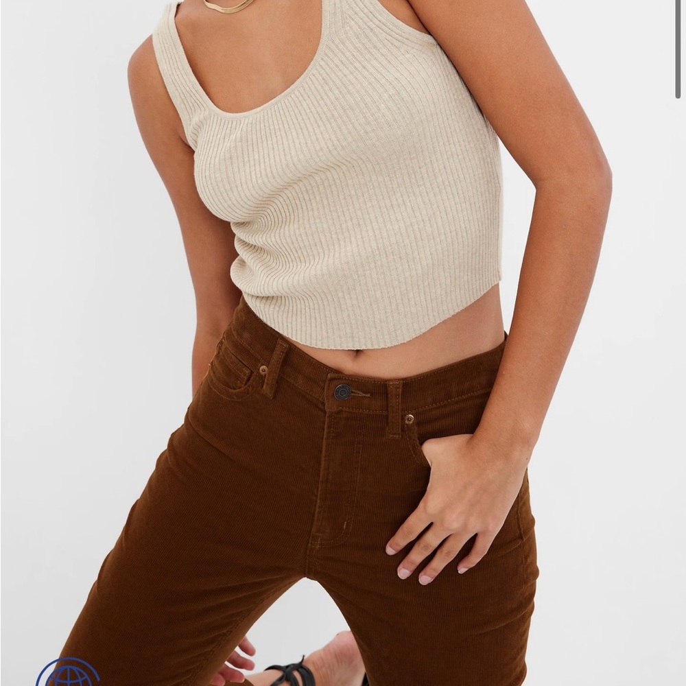 Gap NWT size 29P High Rise Corduroy Vintage Slim Jeans with Washwell - Picture 2 of 8